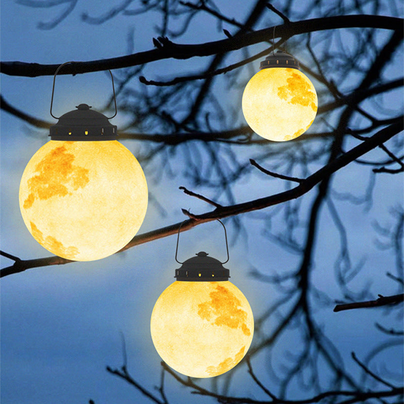 Mondförmige Außenhängelampe