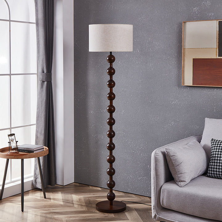 Zeitgenössische Holz Stehlampe