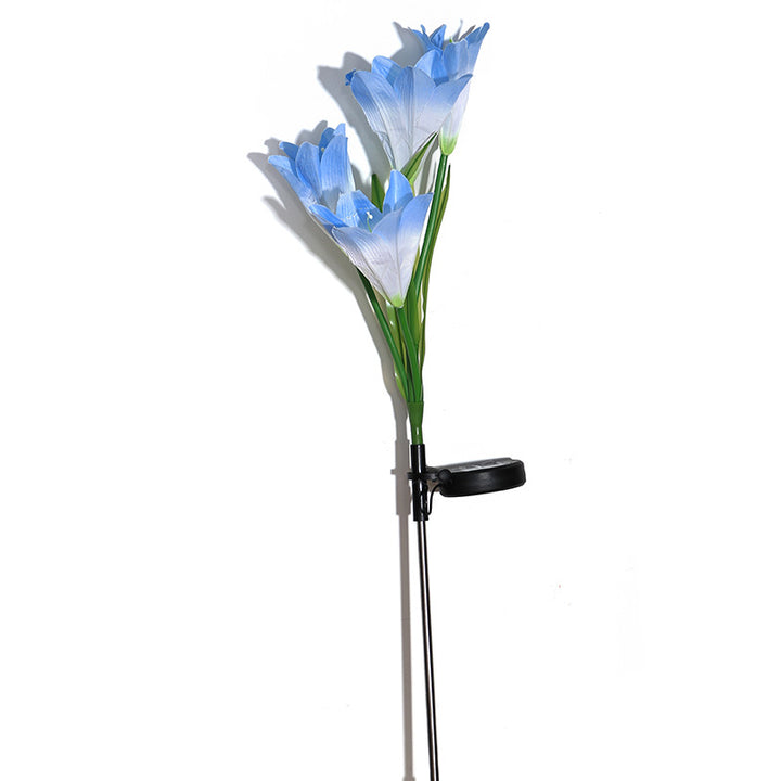 Solarbetriebene Gartenlampe
