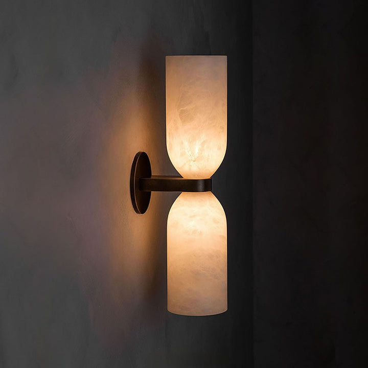 Moderne Alabaster Wandleuchte