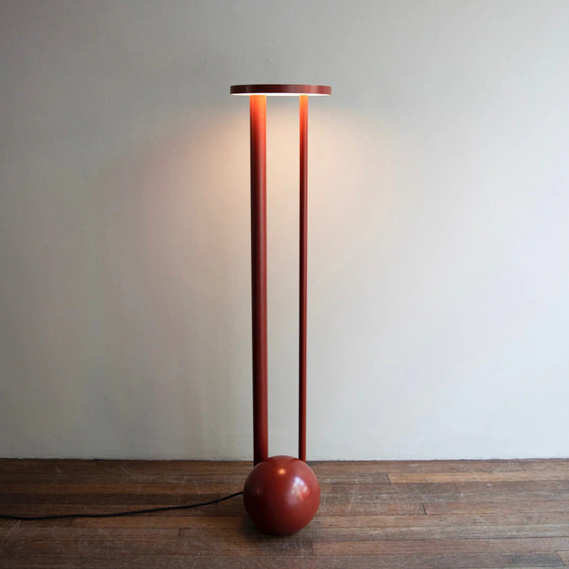 Moderne skulpturale Stehlampe