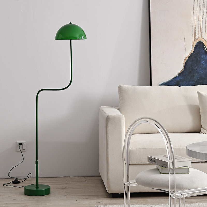 Kurvige moderne Stehlampe