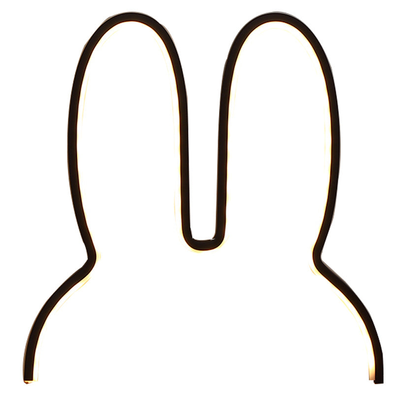Bunny-förmige LED-Ambiente Wand- und Tisch-Nachtlicht