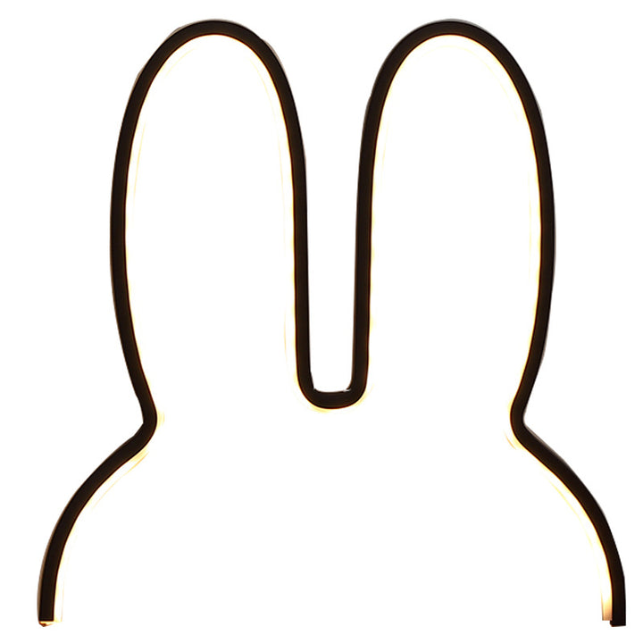 Bunny-förmige LED-Ambiente Wand- und Tisch-Nachtlicht