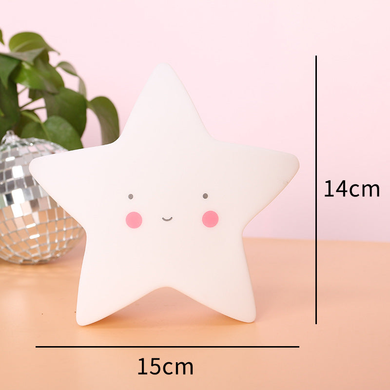 Silikon Soft-Touch LED Einhorn Nachtlicht Tischlampe