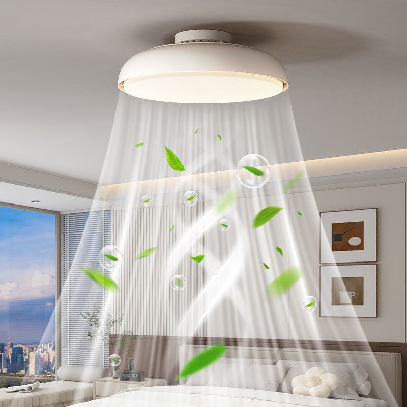 Moderner Deckenventilator mit integriertem LED-Licht