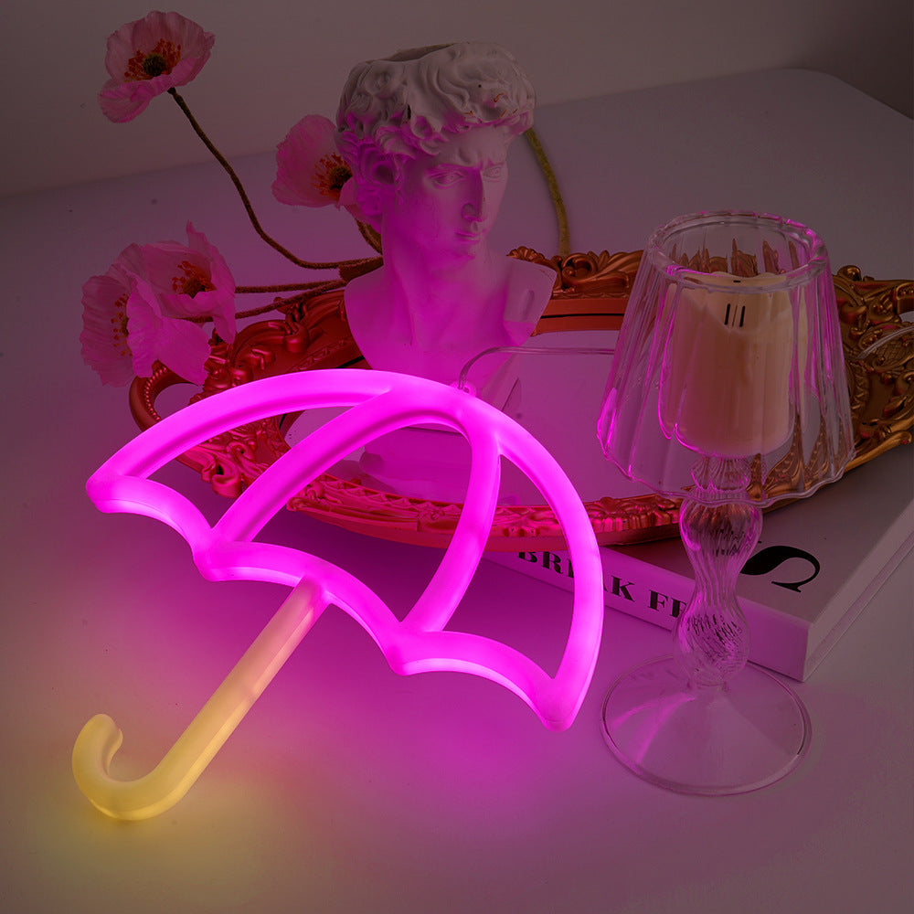 Herzförmige Neon-Nachtlampe