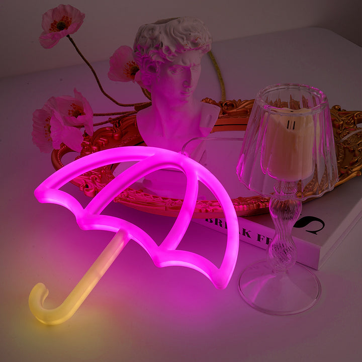 Herzförmige Neon-Nachtlampe