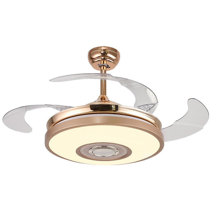 Zeitgenössische Deckenventilator Lichtinstallation