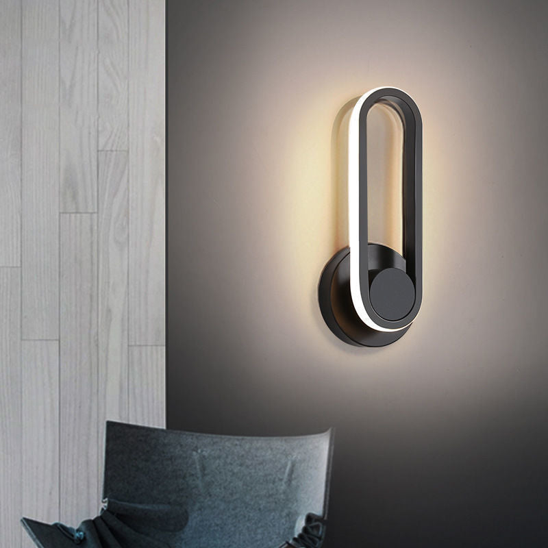 Moderne Clip-On Wandlampe