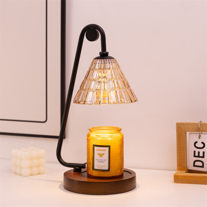 Industriestyle Glas Tischlampe