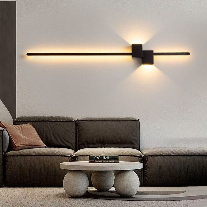 Lineare LED Wandleuchte Minimalistische Ambient Diffuse Oben-Unten Wandleuchte