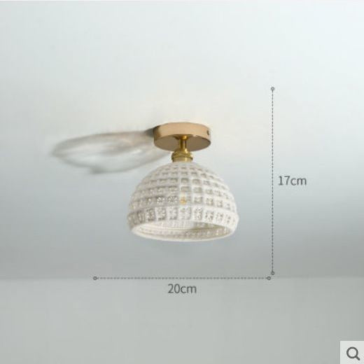 Vintage Glas Flush Mount Licht