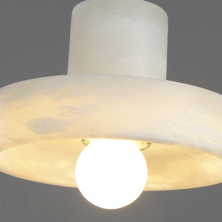 Elegante Marmor Hängeleuchte