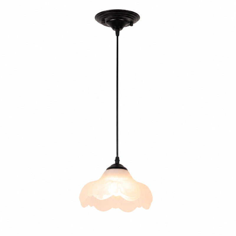 Vintage Blumen Pendelleuchte