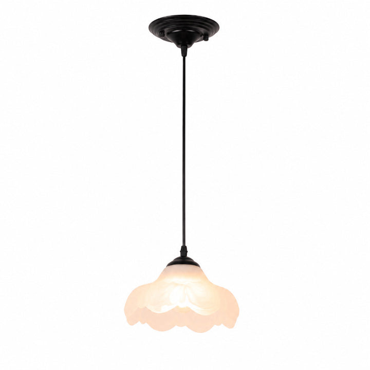 Vintage Blumen Pendelleuchte