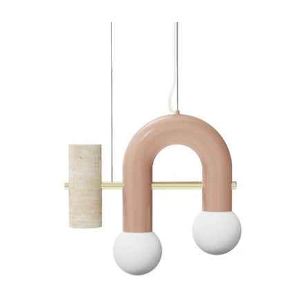 Künstlerische Hängeleuchte mit zeitgemäßem Design