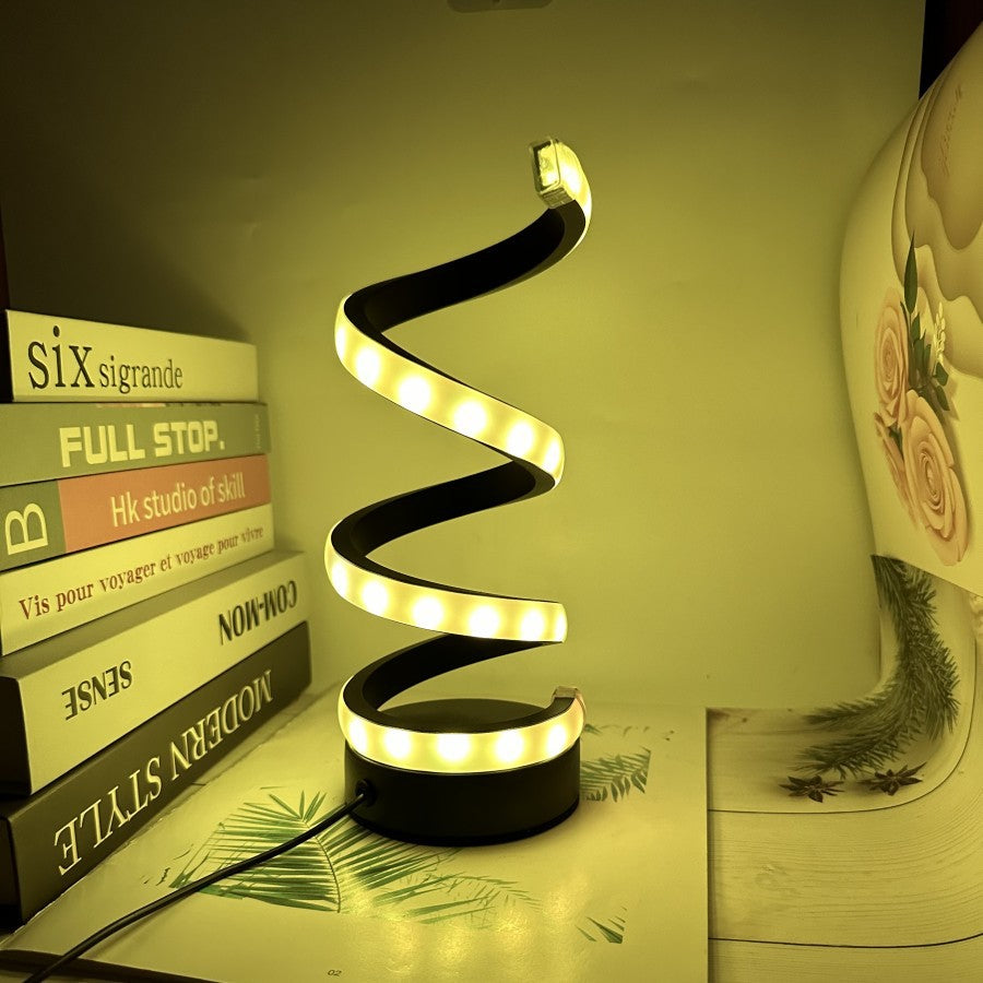 Spiral Tischlampe