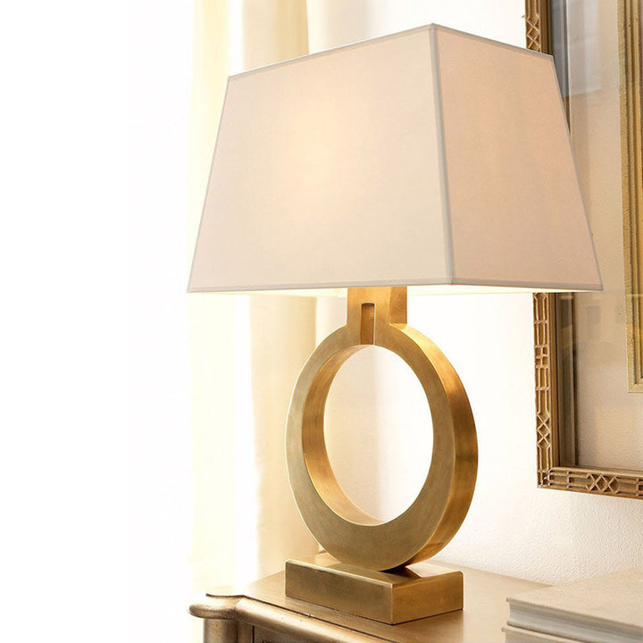 Moderne Kreisdesign Tischlampe