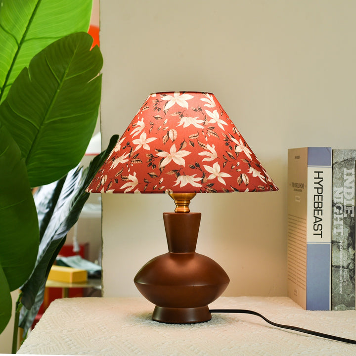 Florale Design Tischlampe