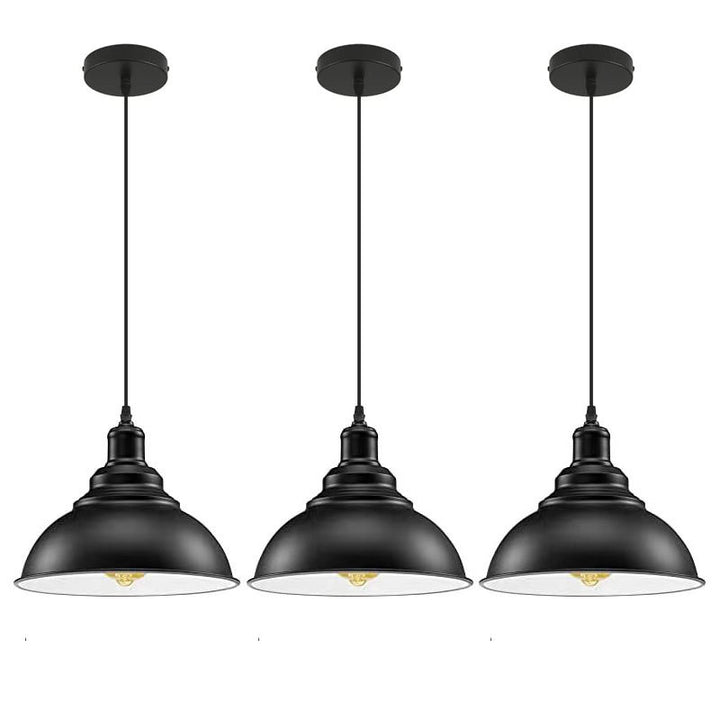 Industrielle Kuppelpendelleuchte
