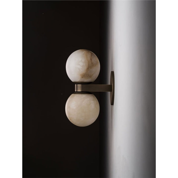 Moderne Marmor Sphere Wandlampe
