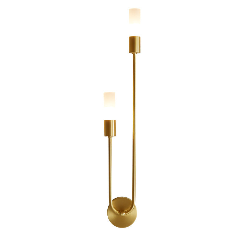 Moderne Doppeldraht-Wandlampe