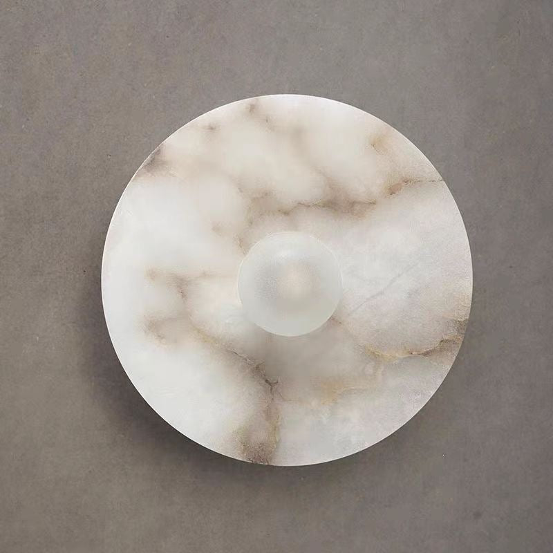 Elegante Marmor Wandlampe