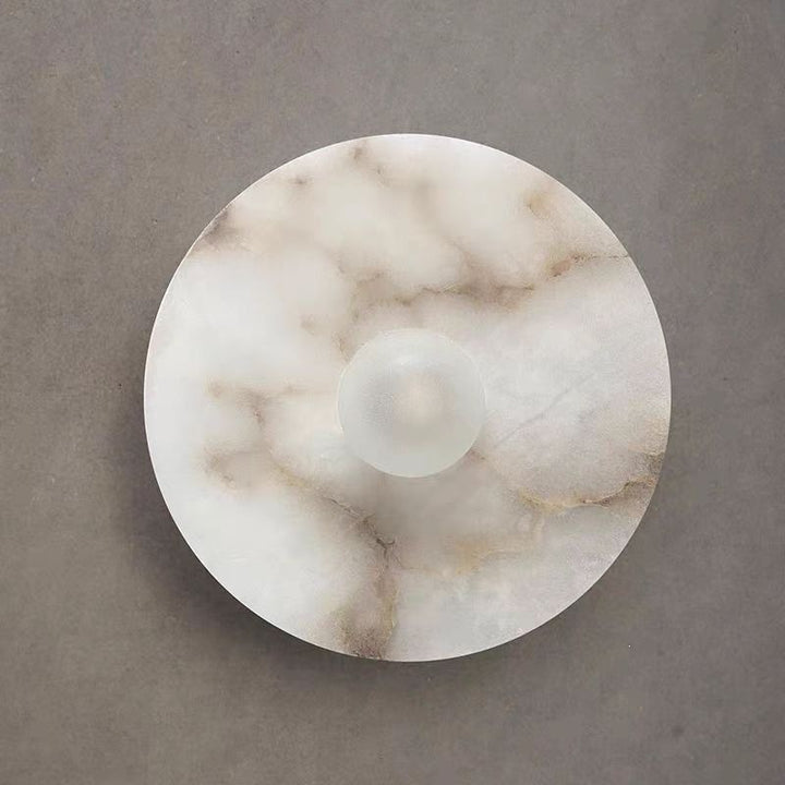 Elegante Marmor Wandlampe