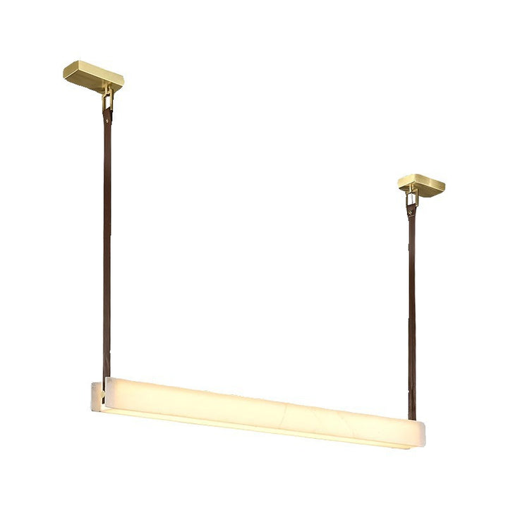 Moderne lineare LED-Pendelleuchte