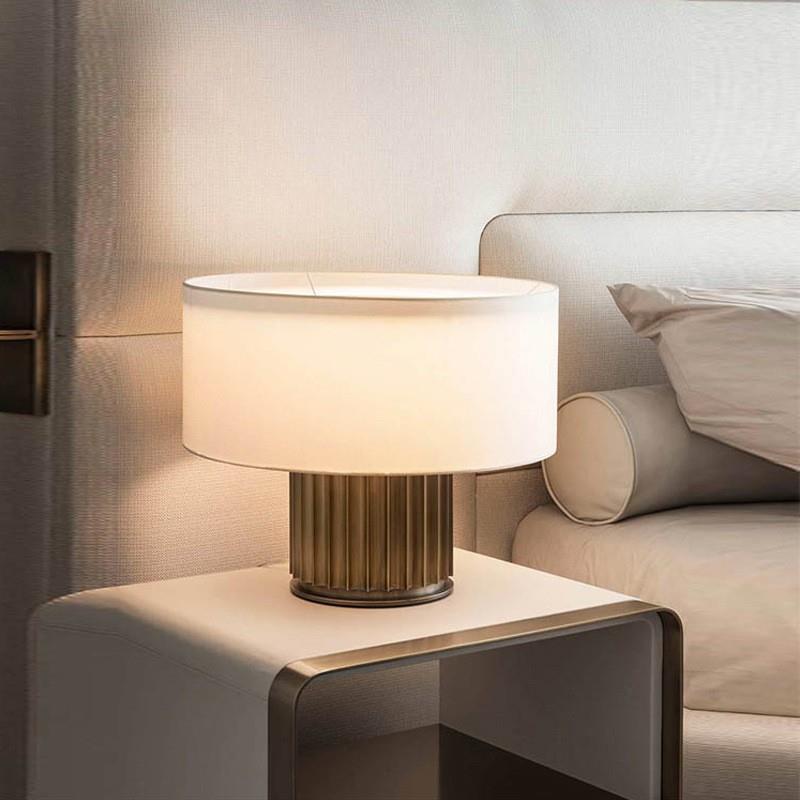 Elegante Runde Tischlampe