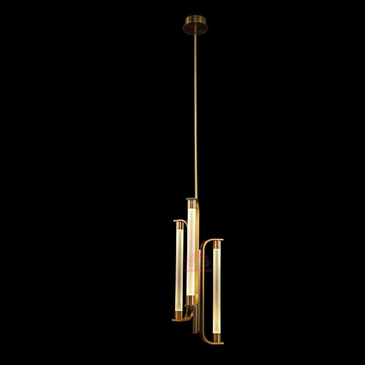 Moderne geometrische Pendelleuchte