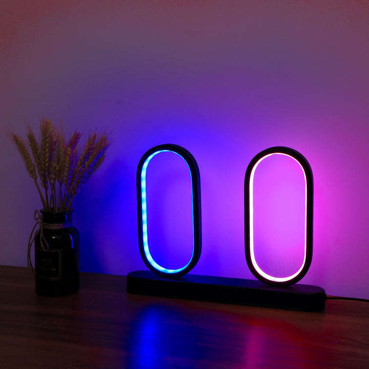 Moderne LED Dual Oval Akzentlampe