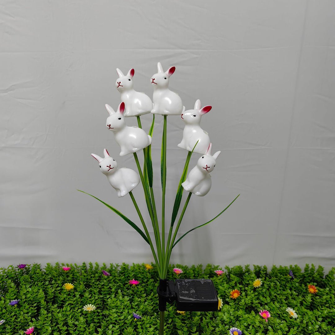 Dekorative LED Kaninchen Gartenlichter