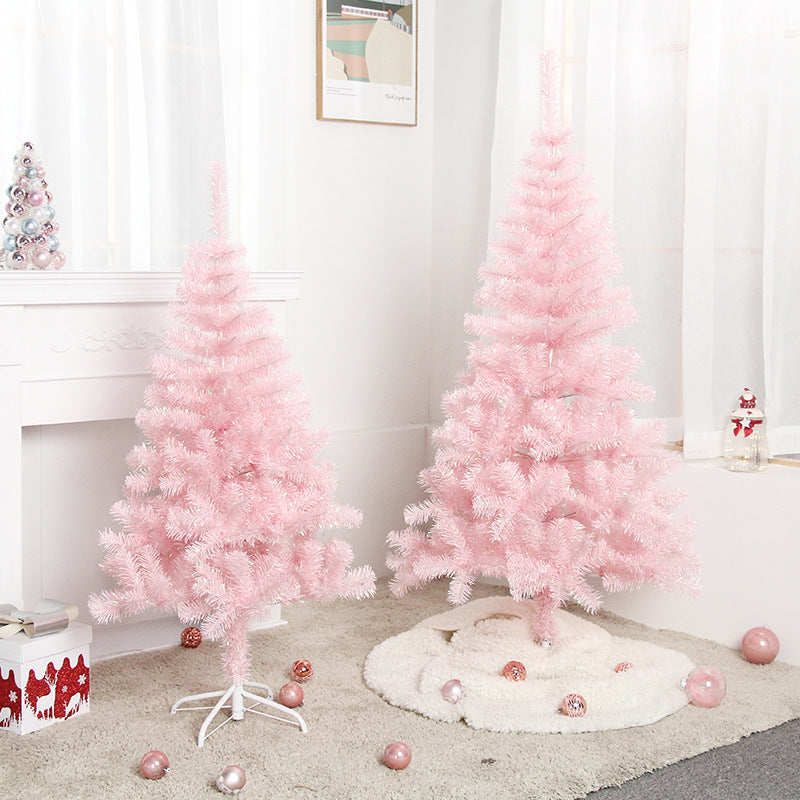 Rosa Dekorativer Weihnachtsbaum