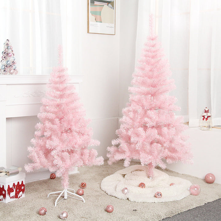 Rosa Dekorativer Weihnachtsbaum