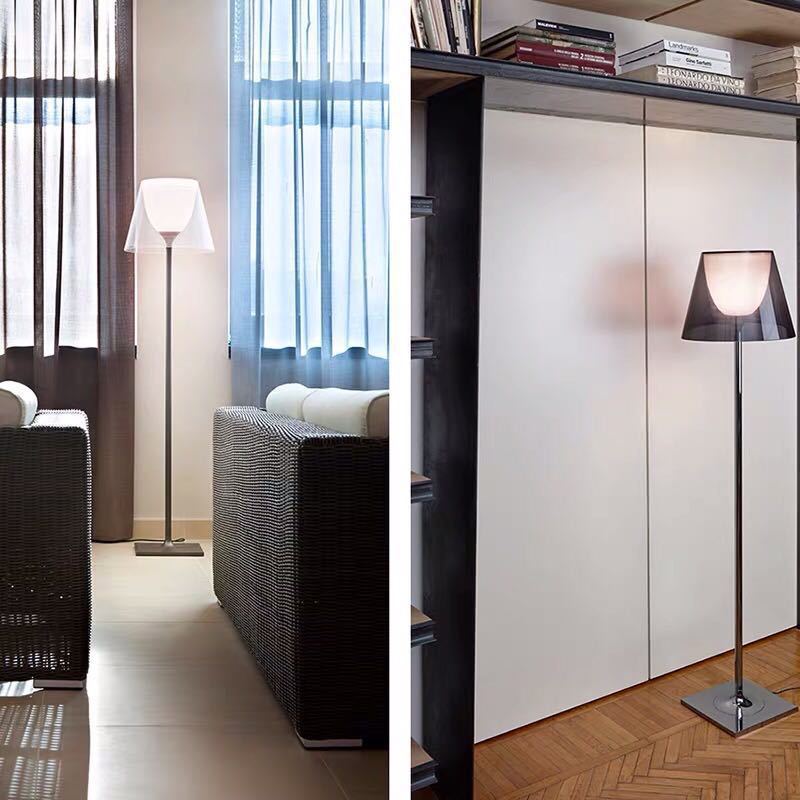 Moderne Minimalistische Stehlampe mit verstellbarem Schirm