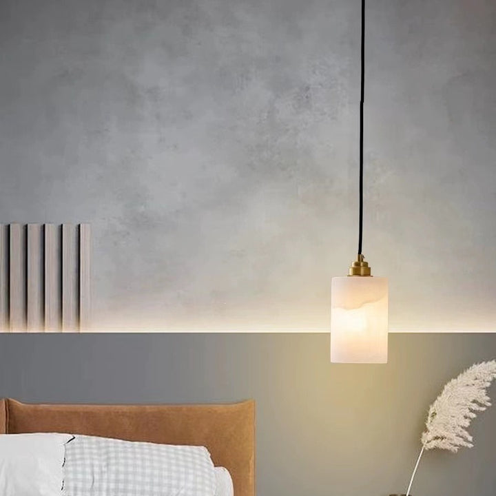 Moderne Alabaster Pendelleuchte
