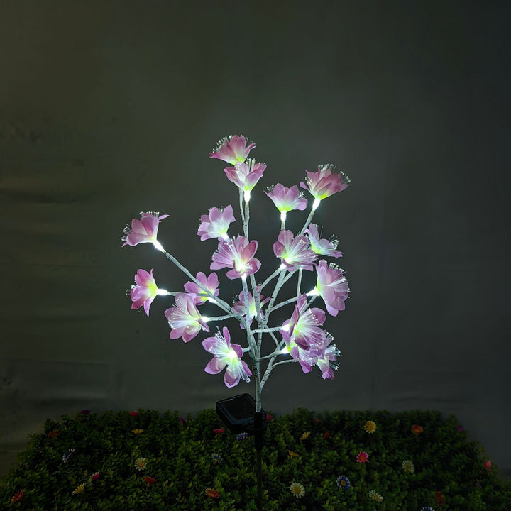 Solarbetriebene dekorative Blumenlichthalter