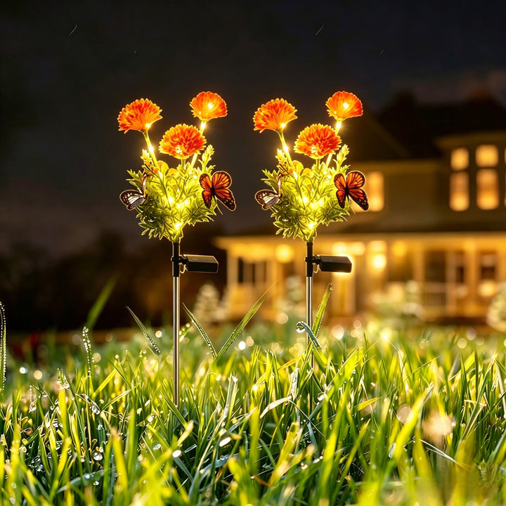 Solarbetriebene Schmetterling Dekorative Gartensteckerlichter