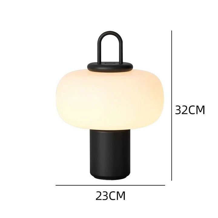 Moderne Soft Touch Tischlampe