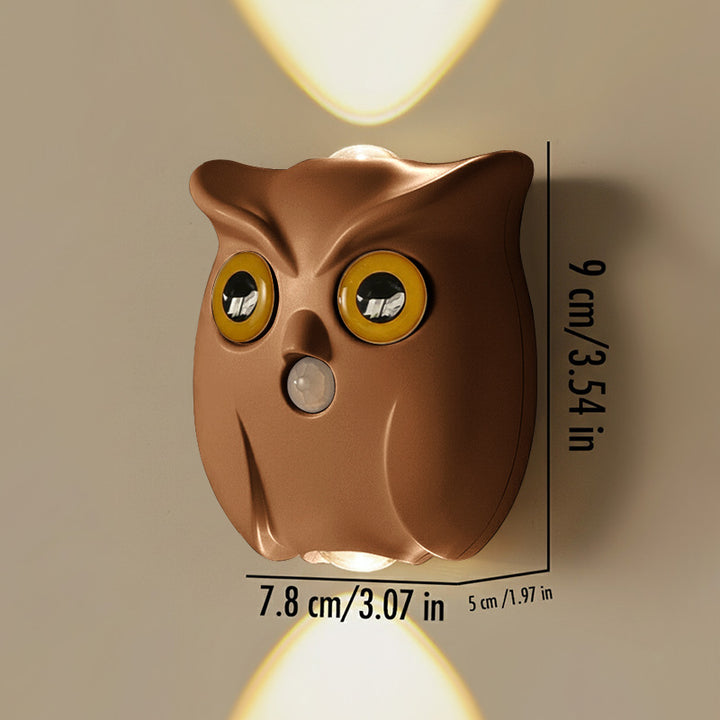 Dekorative Eulen-Nachtlampe