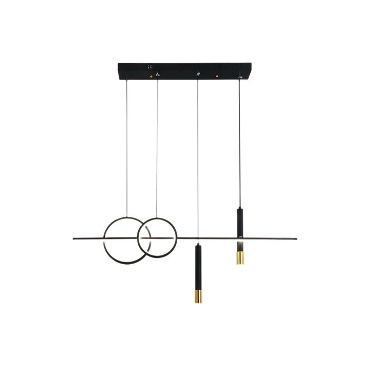 Moderne geometrische Pendelleuchte