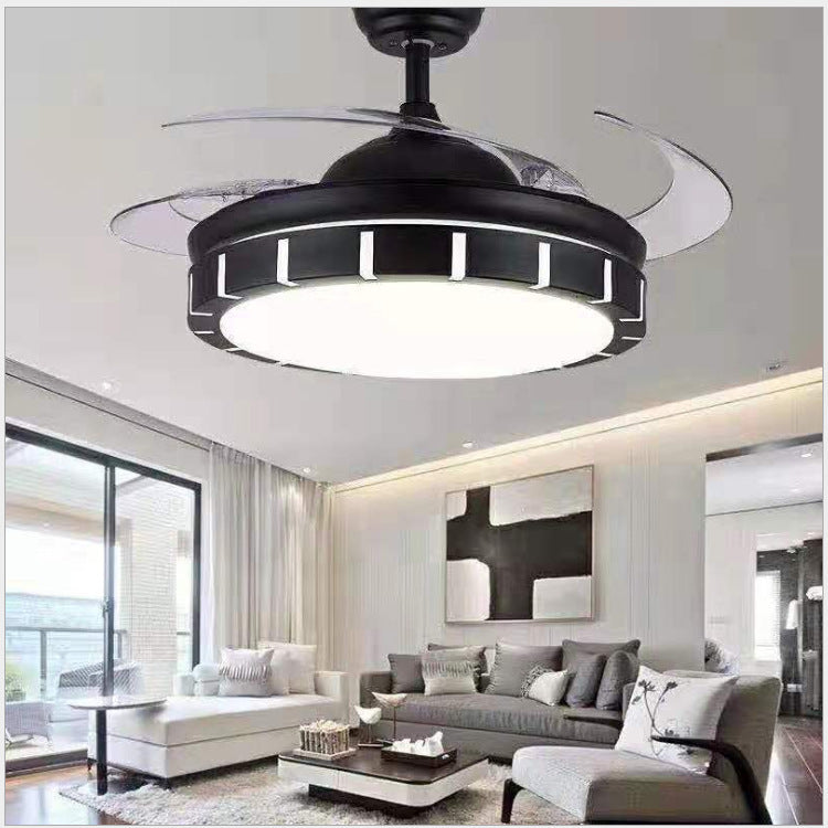Zeitgenössische Deckenventilator Lichtinstallation