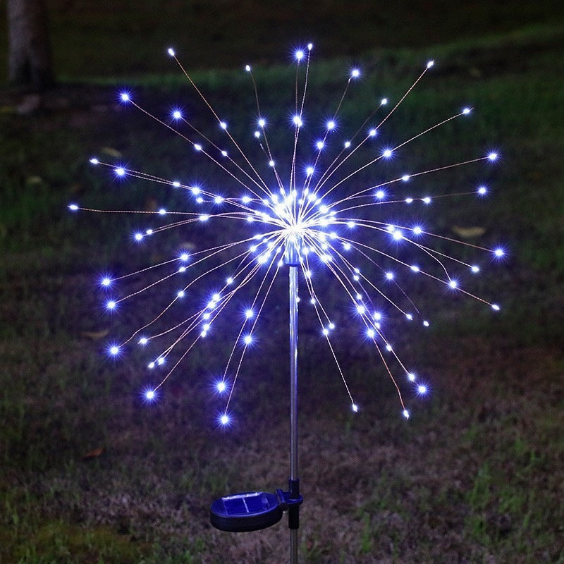 Sternenstrahl Solar Gartenstecker LED Funkel Skulptur