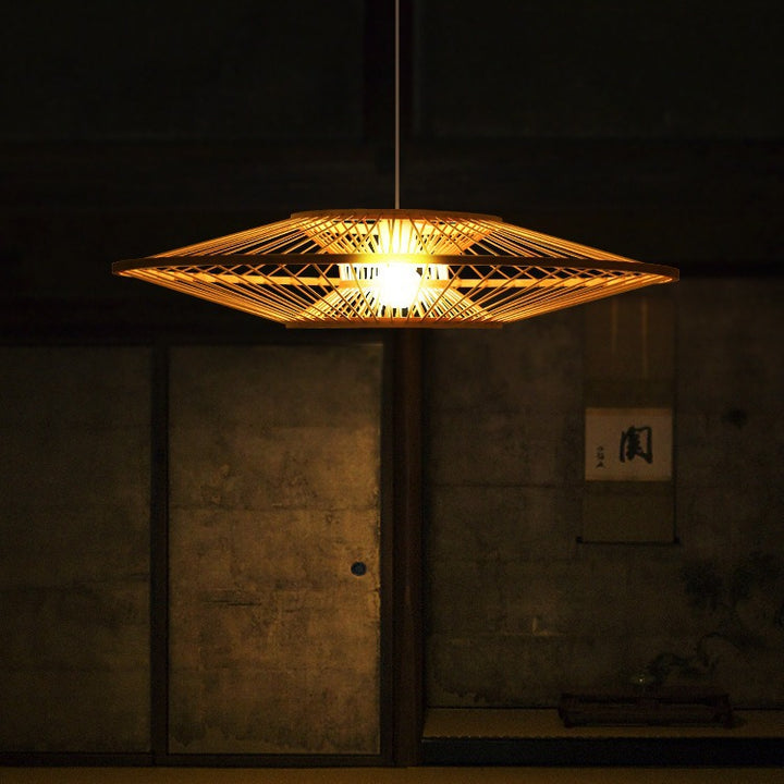 Geometrisches Muster Pendelleuchte