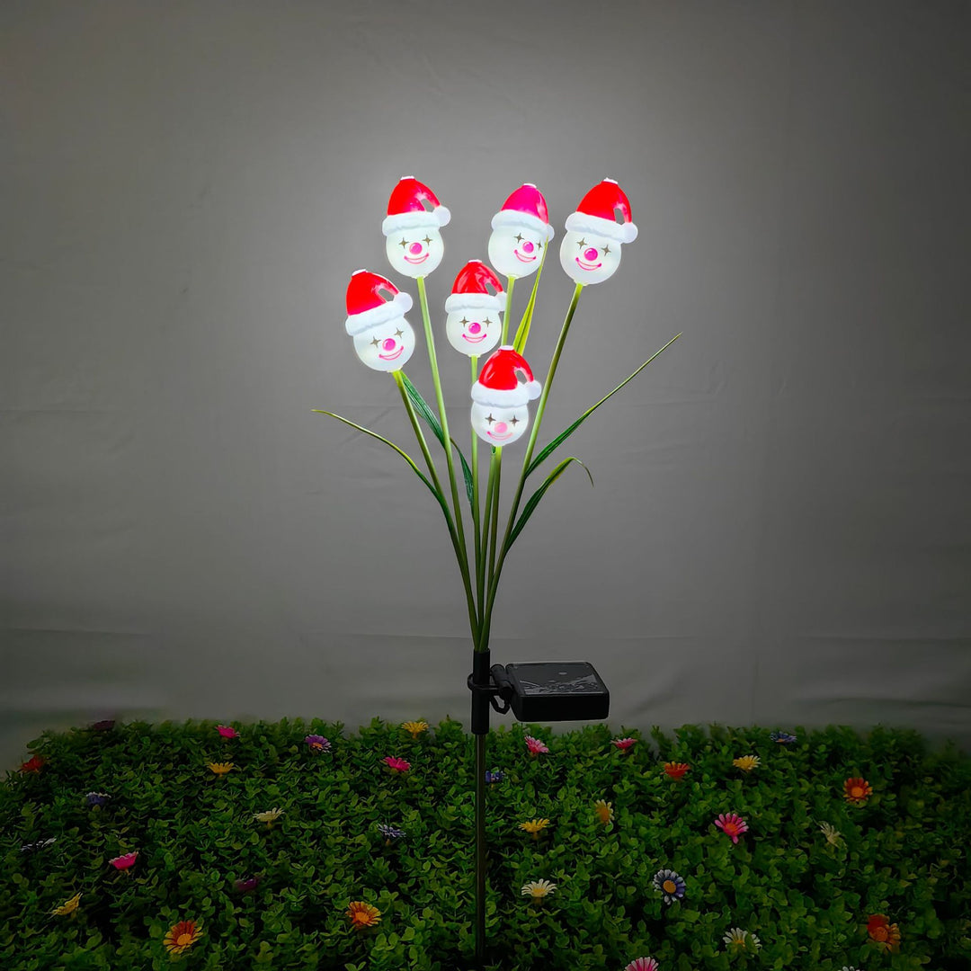 Dekorativer LED Santa Claus Gartenstecklicht