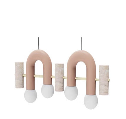 Künstlerische Hängeleuchte mit zeitgemäßem Design