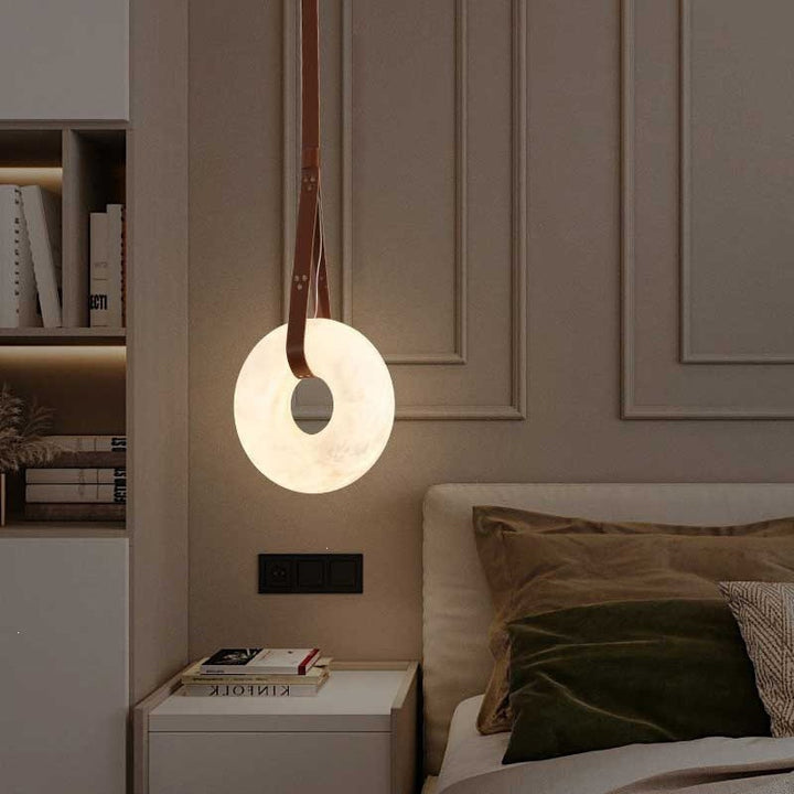 Minimalistische LED Ring Pendelleuchte