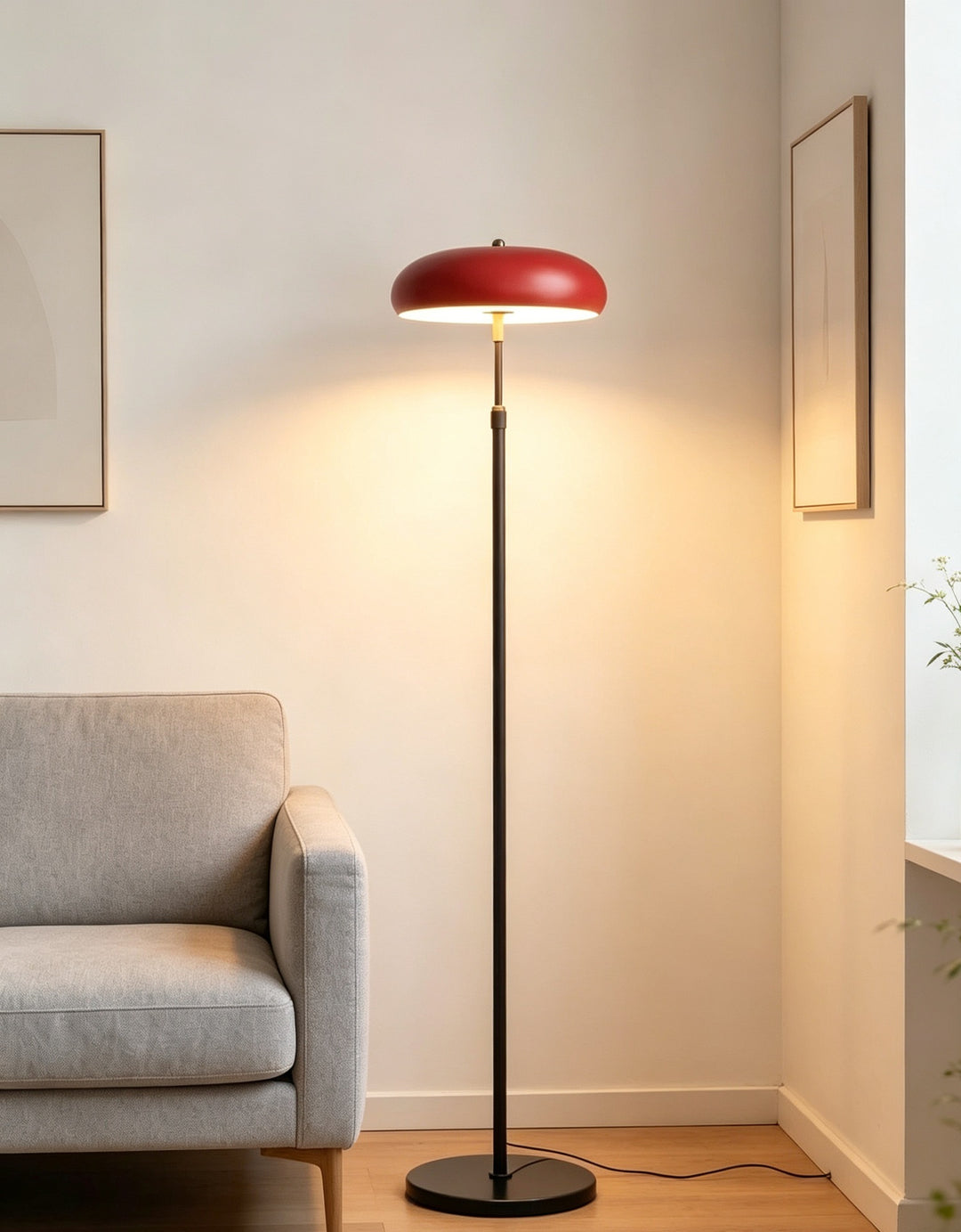 Zeitgenössische LED Stehlampe